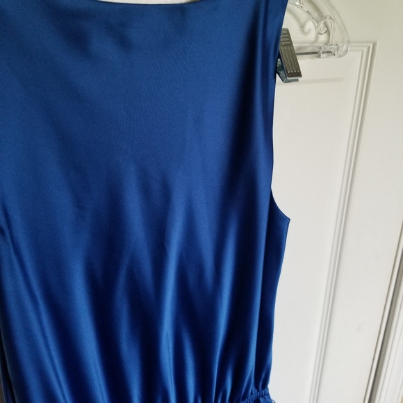 Lauren Conrad royal blue drop waist dress size 2 - Picture 9 of 9